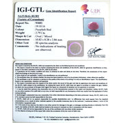 3.10 Ratti Natural New Burma Ruby with Govt. Lab Certificate-(7881)